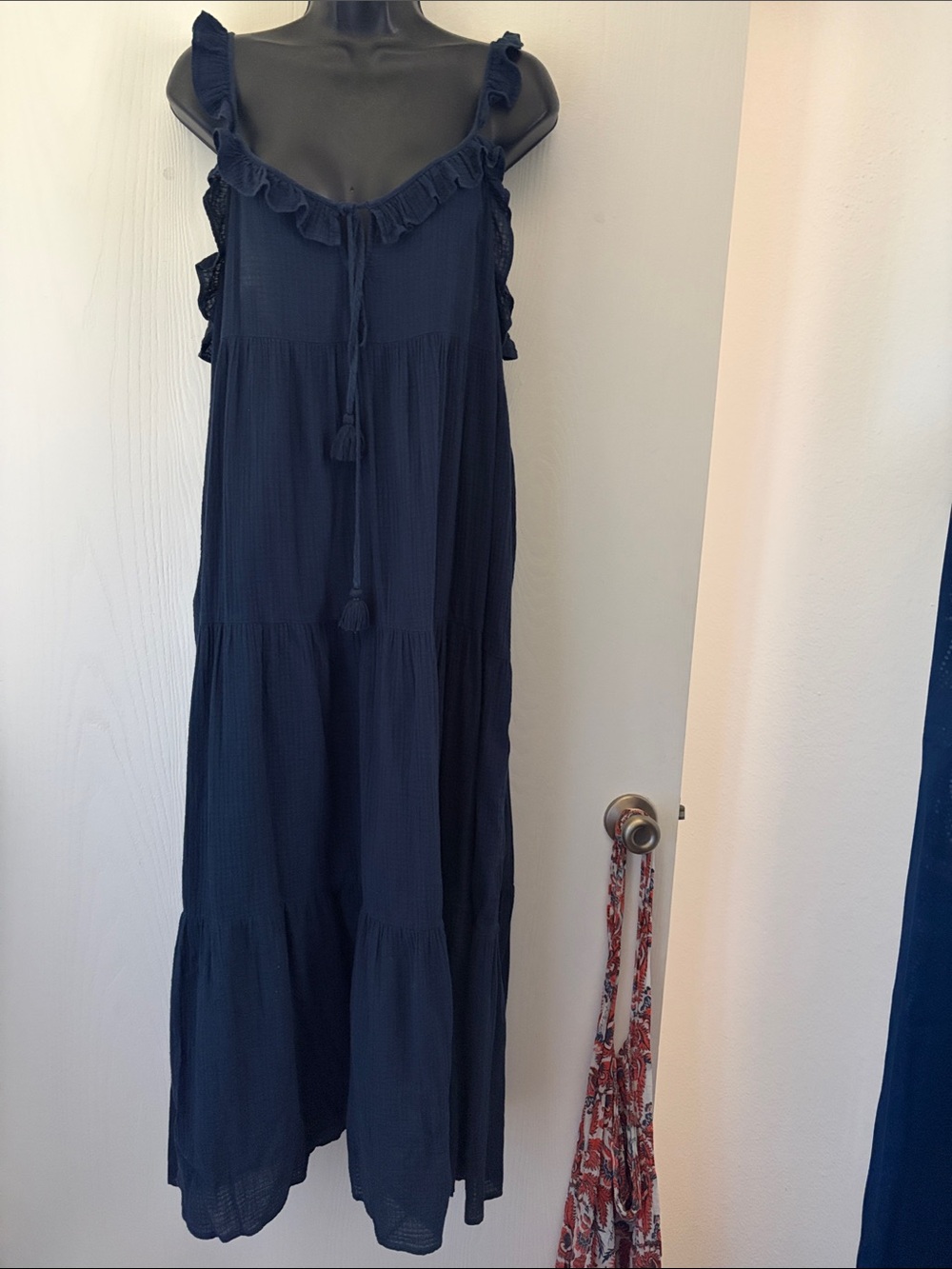 J. Crew Tiered Midi Dress